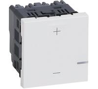 Interrupteur variateur universel - LEGRAND - 125 W - Blanc brillant - 2 modules - Intérieur