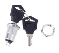 Interrupteur Verrouillage Clé Moto Interrupteur Allumage 2 Fils avec 2 Clés Verrouillage Marche-arrêt Scooter Électrique VTT Moto Poche Moto VTT Quad 1 Jeu(Type 5)