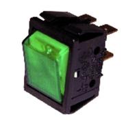 Interrupteur Vert Étanche Bipolaire 0/1 - Zaegel Held : A814342
