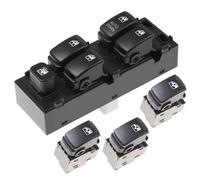 interrupteur vitre électrique Compatible avec Hyundai pour Getz 2003-2010 Interrupteur de vitre électrique principal 93570-1C110 935701C110(Left set)