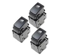interrupteur vitre électrique Compatible avec Hyundai pour Tucson 2005-2010 Interrupteur de commande de vitre électrique bouton de commande de vitre électrique, voiture 93580-2E000(3 buttons)