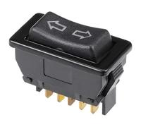 Interrupteur Vitre Électrique Interrupteur Lève-vitre Voiture À 5 Broches Bascule Principal Commande Fenêtre Momentané Vert 20 A 12 V CC