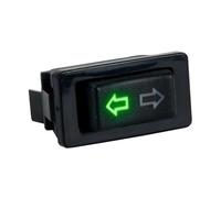 Interrupteur Vitre Électrique Interrupteur Universel De Levage Vitre Électrique Voiture 5 Broches DC 12V 20a Couleur Lumière Bleue Et Rouge Harnais Interrupteur Lève-vitre(Green Switch Only)