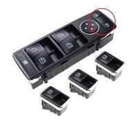 Interrupteur Vitre Électrique Pour Benz W204 W212 CE GLK Classe 2128208310 2049055302 2049055402 2049058202 Interrupteur Fenêtre Principal À Alimentation Électrique(4)