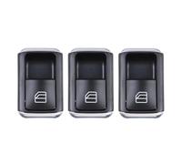 Interrupteur Vitre Électrique Pour Mercedes Pour Benz C250 C300 C350 | Unité commutation commutateur fenêtre, panneau commande commutateur miroir en plastique(Button 3)