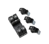 Interrupteur Vitre Électrique Pour VW Pour Touareg 7L | Boutons commutation régulateur commutateur fenêtre commande puissance électrique(A-4PC)
