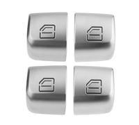 Interrupteur Vitre Principal Voiture Couvercle Bouton Interrupteur Commande Vitre Porte Capuchon Clé Pour Benz W205 W253 W213 CE GLC Class Intérieur Automobile(4PCS)