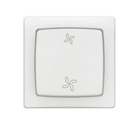 Interrupteur VMC complet 1 poste blanc Legrand ASL