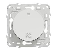 Interrupteur VMC ODACE alu sans position arrêt à vis - SCHNEIDER - S536233