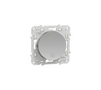 Commande VMC 1 poste Odace Aluminium Schneider