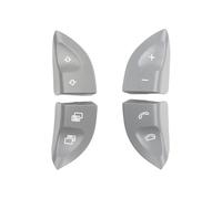 interrupteur volant Compatible avec Benz pour S-class W220 1998 1999 2000 2001 2002 2003 2004 2005 2208210679 Couvercle de bouton de commutation de volant de voiture(Gray)