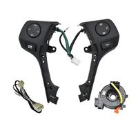 interrupteur volant Compatible avec TOYOTA pour C&orolla pour RAV4 2014 2015 2016 2017 2018 boutons téléphone volant bouton de commande audio 84250-02560(Switch-wire-Cable)
