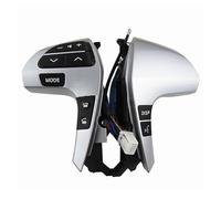 Interrupteur Volant Multifonction Pour Toyota Pour Camry Pour Corolla Pour Hilux Pour Vigo Pour Highlander Pour Innova 84250-06160 Bouton Commande Audio Bluetooth Au Volant(Noir Argent)