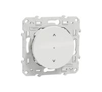 Interrupteur volet roulant connecté 1 poste Odace Wiser Blanc Schneider