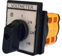 Interrupteur voltmètre 0-L1N-L2N-L3N interrupteur à came rotative VOLTMETER 20A