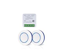 Interrupteur Wi-Fi intelligent 433MH Assistant Alice 16, télécommande vocale, mini module universel for éclairage LED(1 receiver 2 switch)