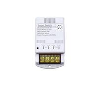 Interrupteur Wi-Fi intelligent Tuya 4000 W 30 A, module relais 20 A, domotique, récepteur RF433, disjoncteur, compatible avec Alexa et Google Home(Only need RF433)