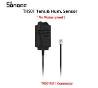 interrupteur Wifi intelligent TH Elite 16A 20A,contrôle de la température et de l'humidité avec écran LCD,Mode automatique,contrôle de la maison - Type Sonoff THS01