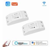 Interrupteur WiFi intelligent Tuya, application intelligente, télécommande sans fil, pour maison connectée, universel, Applicable à Amazon Alexa Google Home