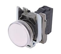 Interrupteur XB4BA11 : pression 22 mm tige.Pos : 1 NO blanc manque...