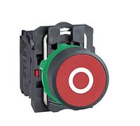 Interrupteur XB5AA4322 : pression 22 mm tige.Pos : 1 NC rouge manque 3A/240VA...