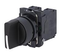 Interrupteur XB5AD33 : tige rotative 22 mm. Pos : 3 NO x 2 noir manque IP66 S...