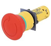 Interrupteur XB7NS8444 : tige de sécurité 22 mm. Pos : 2 NC x2 rouge manque I...