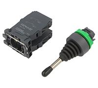 Interrupteur XD5PA24 : joystick 22 mm tige.Pos : 1 NO x4 noir manque IP66...