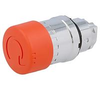 Interrupteur ZB4BS834 : tige de sécurité 22 mm. Pos : 2 rouge manque IP66...
