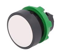 Interrupteur ZB5AA1 : pression 22 mm tige.Pos : 1 blanc manque IP66 plat Pos ...