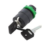 Interrupteur ZB5AG7 : interrupteur rotatif avec clé tige 22 mm. Pos : 1...