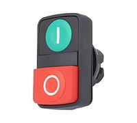 Interrupteur ZB5AL7341 : double tige 22 mm.Pos : 1 rouge/vert manque IP66 pla...