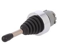 Interrupteur ZD4PA22 : joystick 22 mm tige.Pos : 1 noir manque IP66 Pos : 2 S...