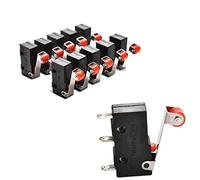 Interrupteurs à bascule 10 pièces bras de levier à rouleau bornes PCB Micro limite Normal ouverture/fermeture interrupteur KW12-3 interrupteur industriel