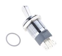 Interrupteurs à bascule à deux positions en métal robuste avec conceptions de lumière LED pour l ' électronique personnalisée et les fournitures de modélisme