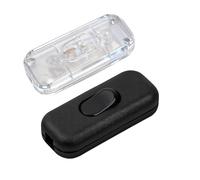 Interrupteurs À Bascule Bi-polaires, 2 Pièces 250 V 6 A Interrupteur Intermédiaire Avec Protection De Mise À La Terre Remplacement Du Commutateur En Ligne Pour Petit Appareil, Lampe De Bureau