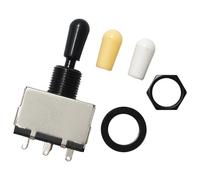 Interrupteurs À Bascule De Guitare 3 Voies, Rapprochés La Poussière, En Alliage Zinc Pour Une Durée Et Une Fiabilité Prolongées