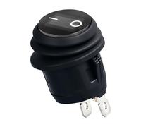 Interrupteurs À Bascule Ronds Étanches À 2 Broches Hautes Performances 2 Positions Pour Panneau De Commande Industriel Et Appareils Marins Commutateurs D'électricien Professionnels