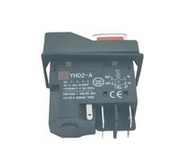 Interrupteurs à bouton-poussoir de démarrage électromagnétique YH02-A 5 broches 16 A AC 250 V IP55