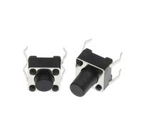 Interrupteurs à bouton-poussoir Micro Tact, 4 broches, 6x6, DIP 6x6x4, 3/5/6/7/8/9/10/11/12/13/14/15 MM, 4.3mm, 5mm, 6mm, 7mm, 8mm, 9mm, 10mm, 11mm(6X6X8MM,20PCS)