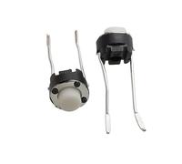 Interrupteurs à bouton-poussoir momentanés 6 x 6 x 5 mm, 2 broches, touches marche/arrêt, accessoires for interrupteurs tactiles, 10 pièces(30Pcs)