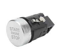 Interrupteurs à bouton-poussoir pour voiture Bouton de démarrage et d'arrêt du moteur, pièces système d'allumage voiture 8K0905217, adapté pour Audi A4 A5 Q5 RS5 S4 S5, acier ABS