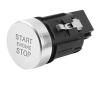 Interrupteurs à bouton-poussoir pour voiture Bouton de démarrage et d'arrêt du moteur sans clé pour voiture, allumage 4G1905217A 4G1 905 217 A, compatible avec Audi A6 C7 S6 A7 RS7 2012-2018