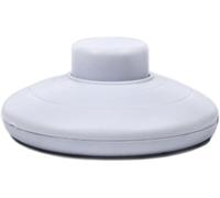 Interrupteurs à cordon Interrupteur à pied 250 V for lampadaires, raccords de cordon d'alimentation DIY(White,5 pieces)