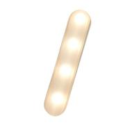 Interrupteurs À Pression Veilleuse LED Sous Placard Éclairage Doux Texture En Plastique Pour Chambre À Coucher Et Vitrine