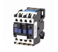 Interrupteurs électromagnétiques 1 pièces CJX2-0901 LC-0901 660V 9A 3 pôles 3P + N NC DIN Rail AC contacteur AC 24V 36V 110V 220V 380V bobine Installations électriques (Color : Ac 220v)