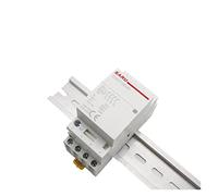 Interrupteurs électromagnétiques 4P 16-25A AC 220V 230V 50/60Hz Din Rail ménage AC contacteur modulaire contrôleur de commutateur 4NO 4NC 2NO 2NC Smart Home House Hotel Installations électriques (Col