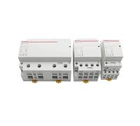 Interrupteurs électromagnétiques 4P DC 24V 16/20/25/32/40/63/100A Din Rail ménage AC contacteur modulaire contrôleur de commutateur 4NO 4NC 2NO 2NC bricolage maison intelligente hôtel Installations él