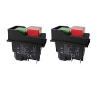 interrupteurs électromagnétiques à bouton-poussoir pour outils de jardin KJD17 220 V 4 P