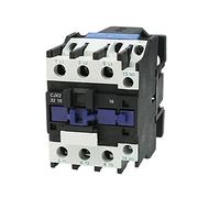 Interrupteurs électromagnétiques CJX2-32 Contacteur 380V Bobine 5 0a Rail Din 3p Trois pôles 1no 1nc 24V AC Contacteurs Installations électriques
